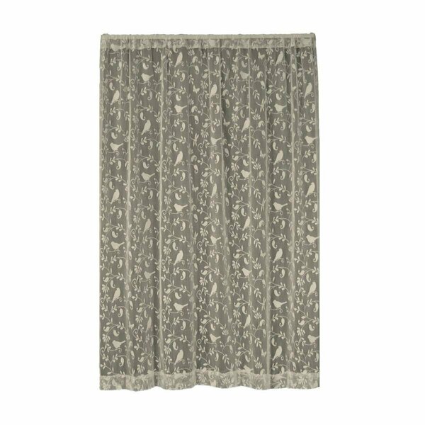 Heritagelace Heritage Lace 60 x 84 in. Bristol Garden Panel, Cafe 6305C-6084